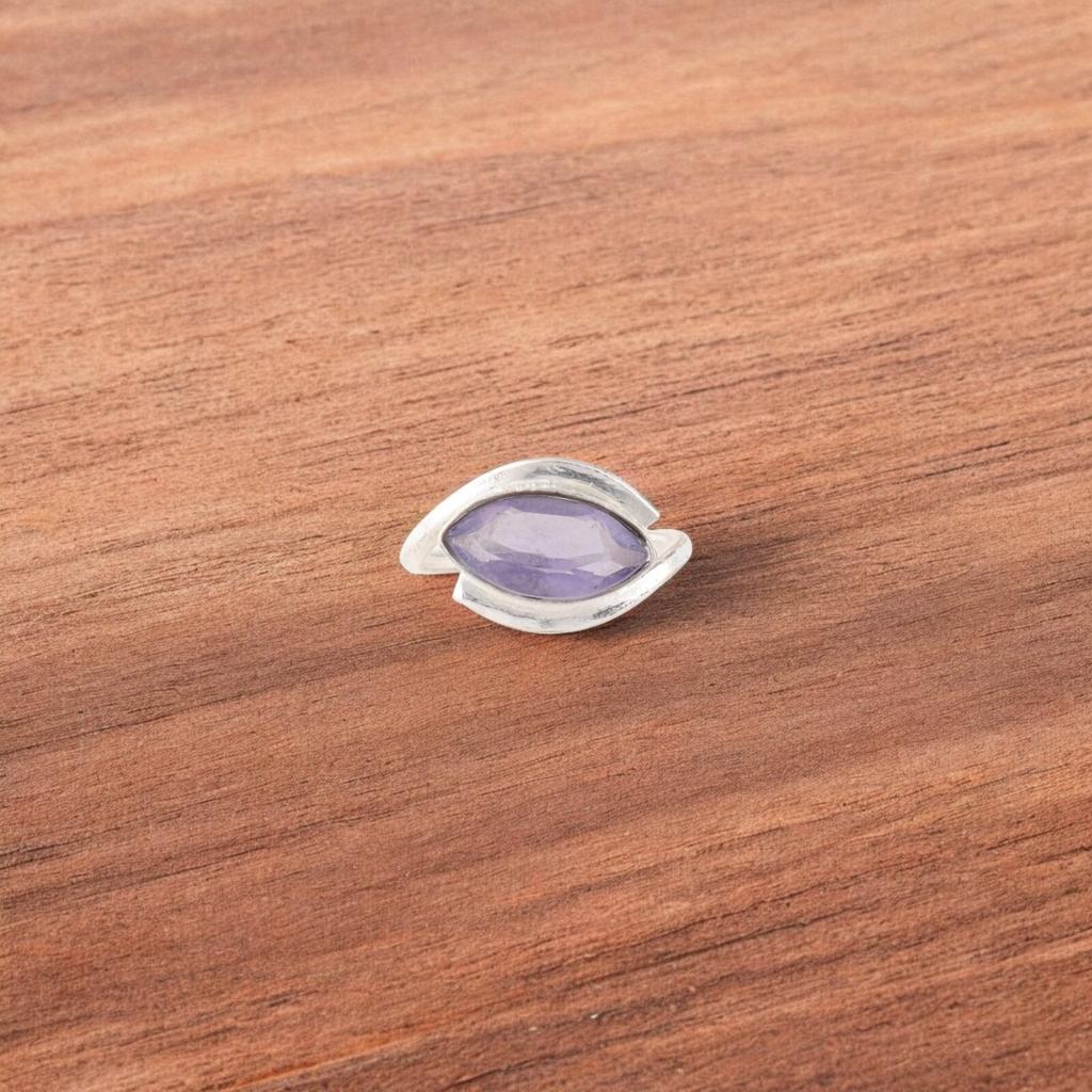 Iolite Ring 925 Sterling Silver Handmade Jewelry Gemstone Ring Anniversary Gift RR-60-10