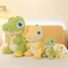 Eyes Big Cute Dinosaur Cartoon Plush Toy Short Pp Cotton Filled Decoration Doll