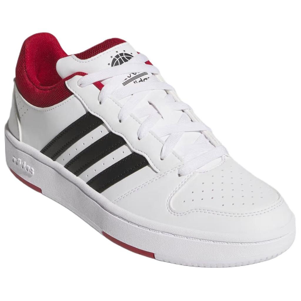 Adidas Hoops Classic Comfortable Breathable Sneakers Unisex Sneakers White Black KI1061