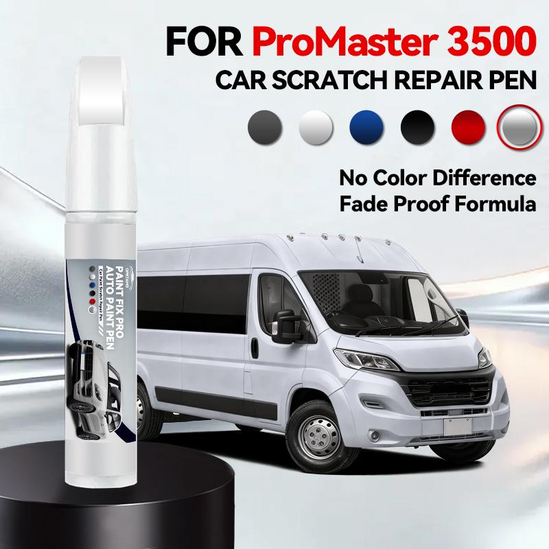 

Hot Car Dedicated For RAM ProMaster 3500 Paint Repair Pen Touch Up Scratch Remover DIY Auto Accessories Black White Silver Gray срібний
