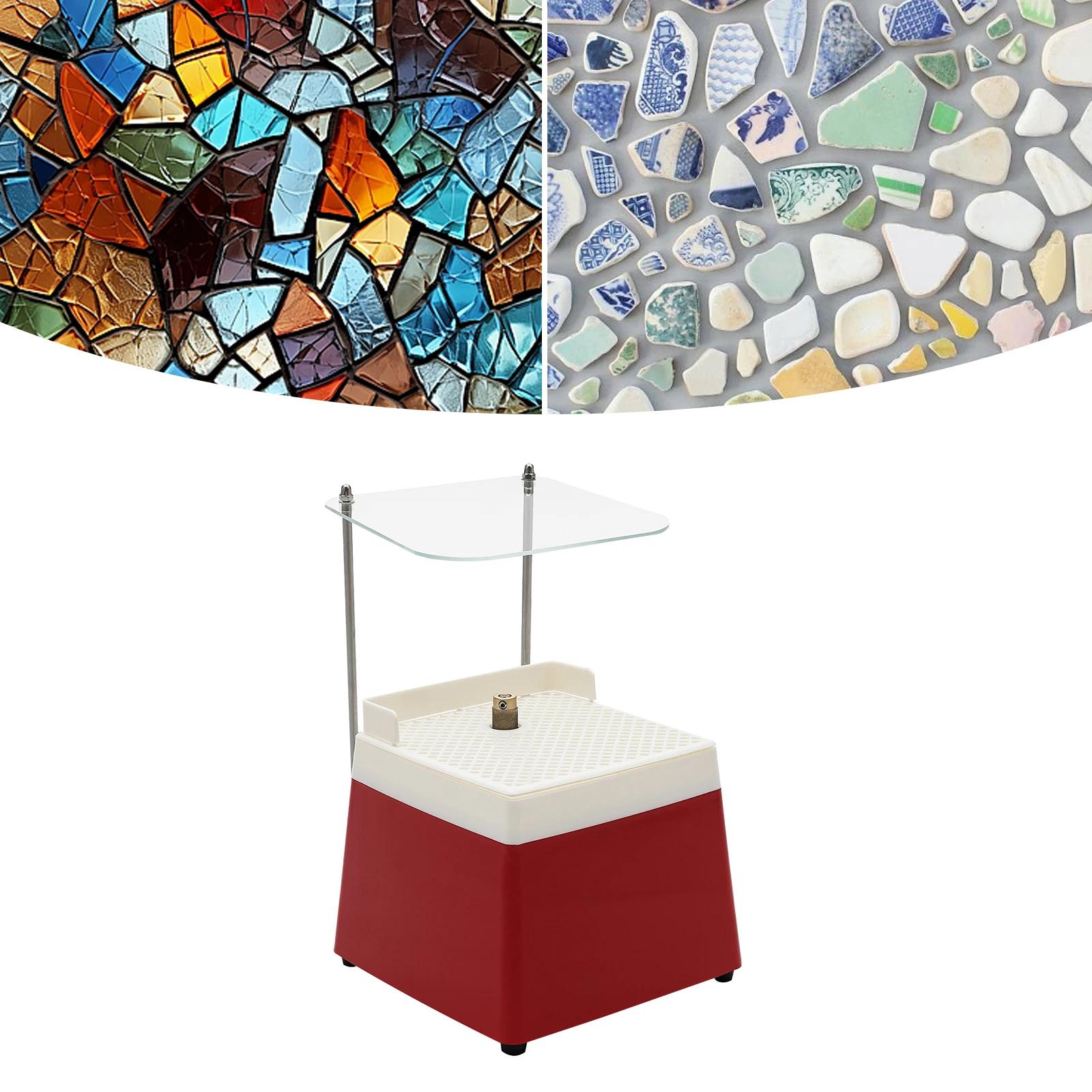 

Портативная шлифовальная машинка для витражного стекла с защитным экраном, 4200 об/мин Мини инструмент для художественной шлифовки Шлифовальные машинки для стекла со шлифовальным кругом MCBL58 110 В 65 Вт United States