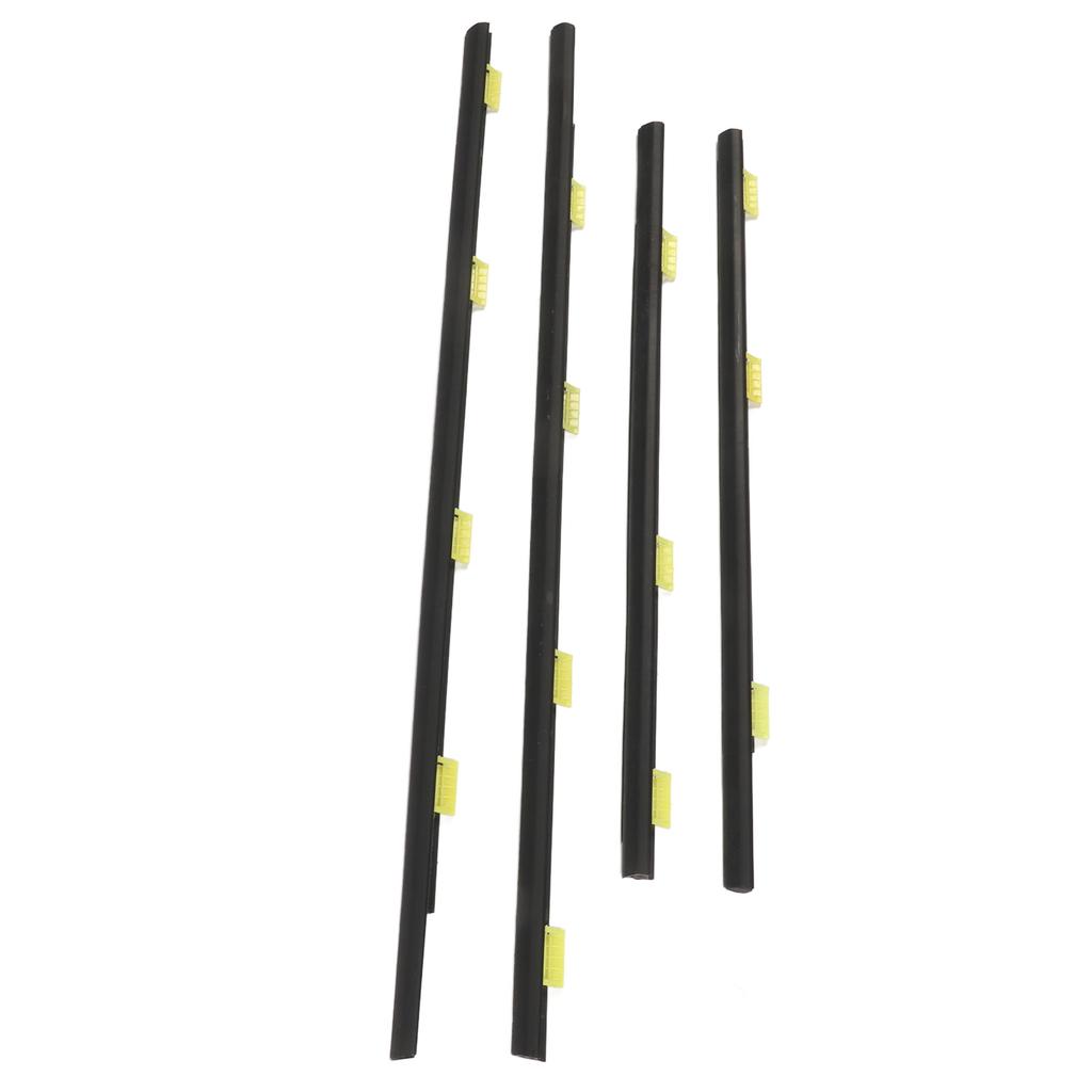 4ks Těsnící lišta Dveřní těsnění 72450 SCA E01 Přední Zadní Vnější Okenní Těsnící lišta pro CRV 2002‑2006