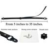 No-Drill Adjustable TV Safety Straps 2 Pack Furniture Anti-Tip Straps Durable TV Straps  Furniture