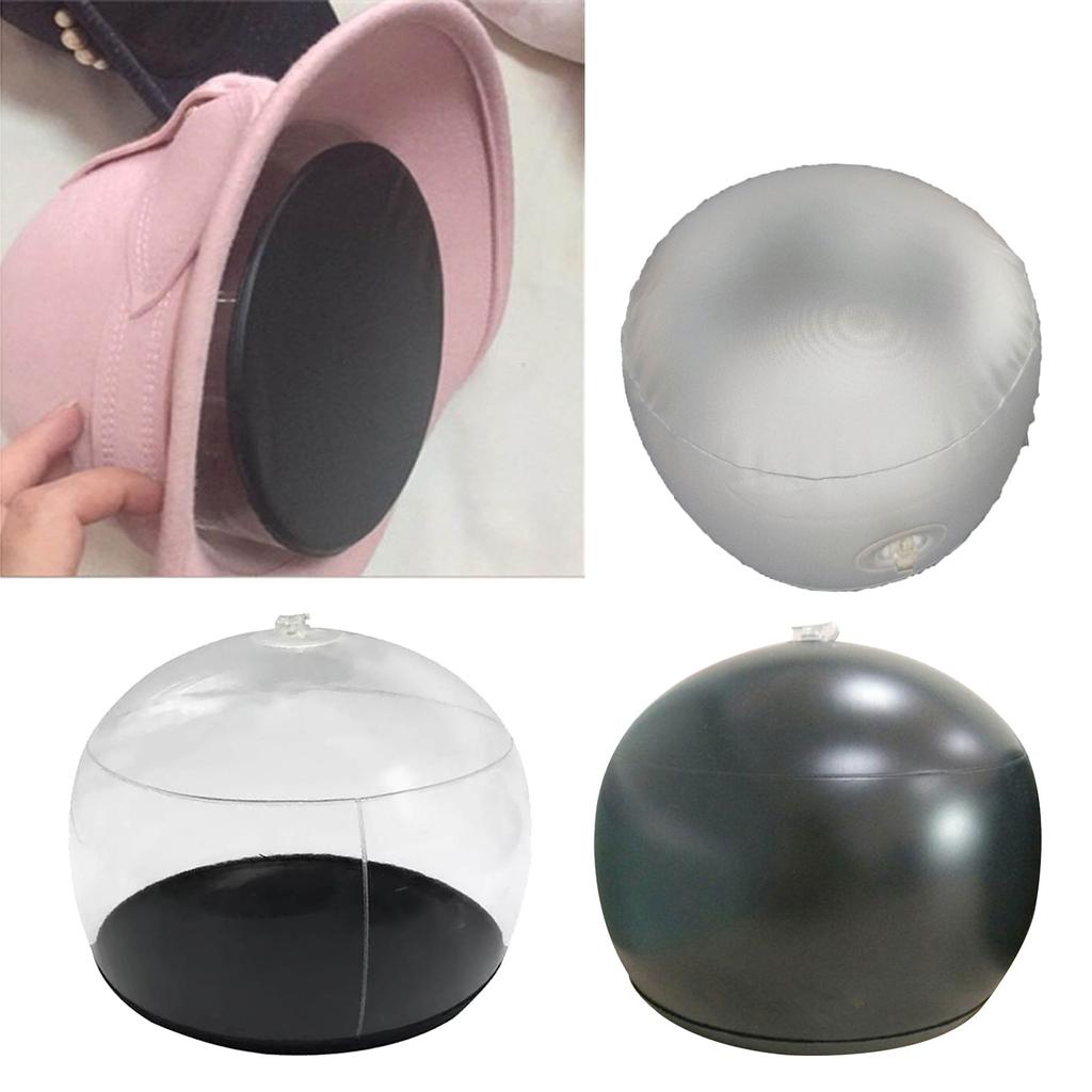 Portable PVC Hat Display Rack Adjustable Hat Model Stylish Hat Presentation Stand Inflatable Hat Display Mannequin