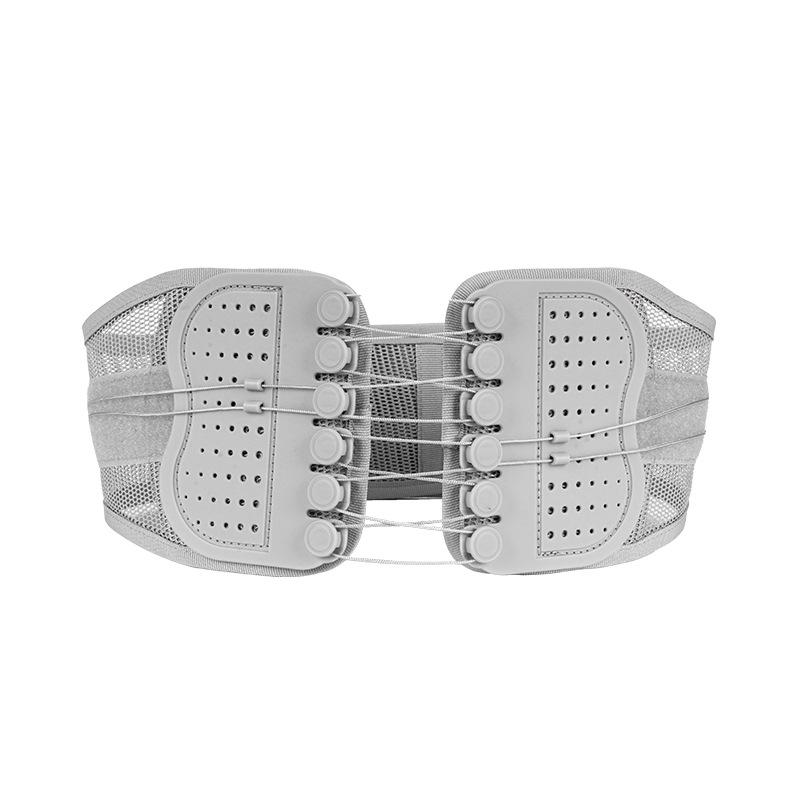 Breathable Lumbar Support Belt with Double Pull Rope for Herniated Discs