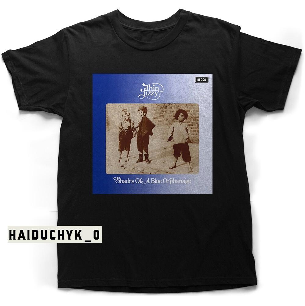 Thin Lizzy Shades of a Blue Orphanage Unisex Black T-shirt Size S-5XL Unisex T-Shirt XXXL