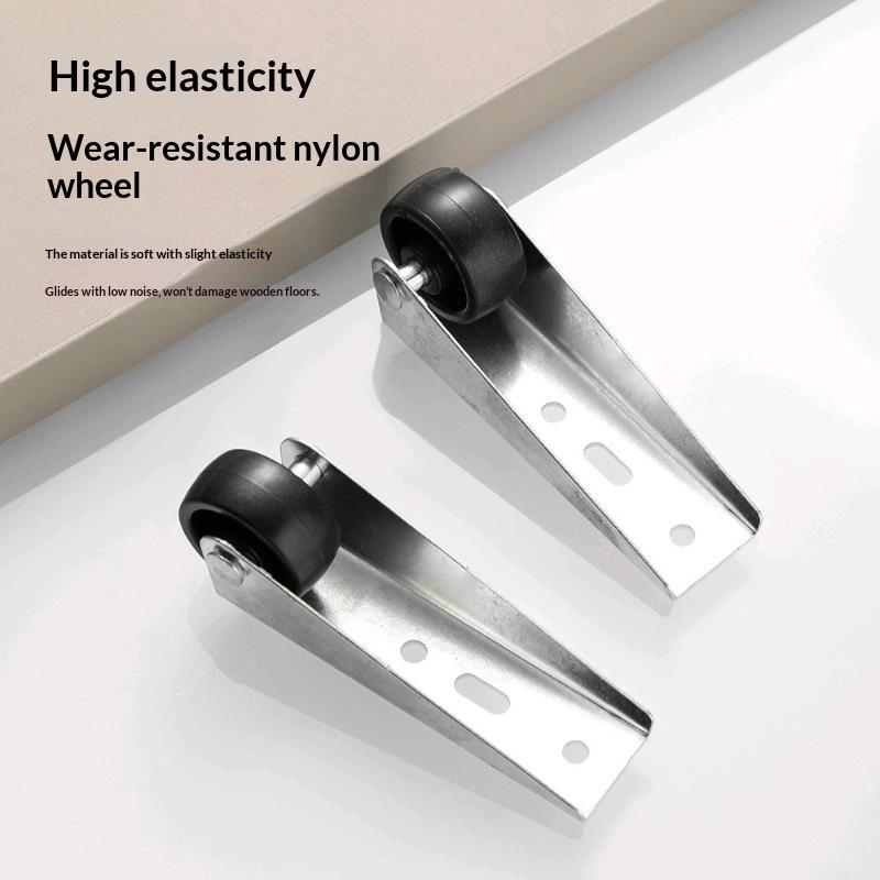 Door Bottom Support Wheel Door Droop Pulley Door Bottom Support Wheel Door Load Bearing Wheel Furniture Hardware Accessorie