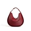 Underarm Bag, New Women's Bag, Leather Handbag, Women's Niche Design Bag, High-end Crescent Bag, Shoulder Bag