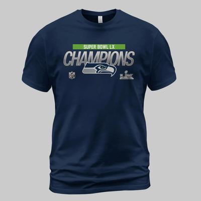 Seattle Seahawk 2025 Champions Super 1Bow LX TShirt Unisex S-5XL