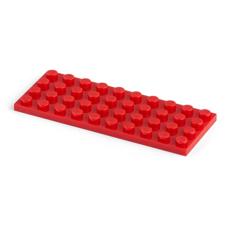 Non-Toxic 10Pcs Small Particle 3030 4X10 Plate Brick Building Blocks Parts Diy Building Block Compatible With Creative Gift Castle Toys