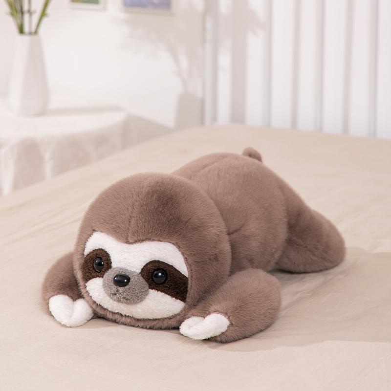 New High-Quality Cartoon Seals Monkey Sloth Plush Stuffed Animals Plushies Cute Hug Throw Pillow Birthday Xmas Boy Girl Gifts