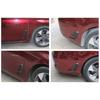 1 Pair Car Body Decoration Universal Carbon Fiber Pattern Soft Front Bumper Side  Air Flow Vent Cover Diy Accessories