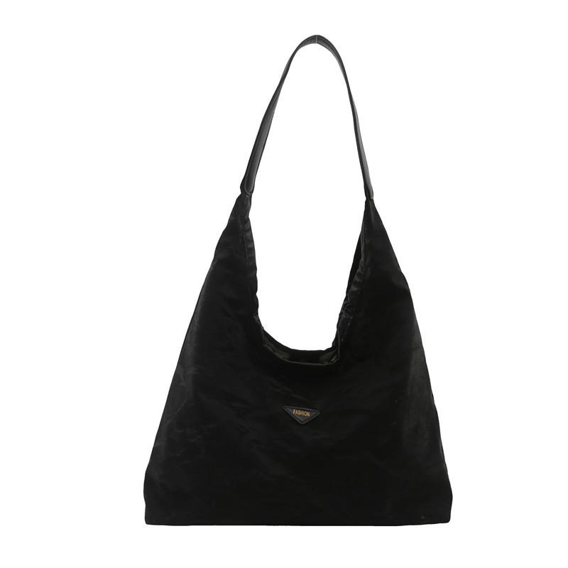 Stylish And Functional Large Tote Bag For Women In Black White Pink Green And Blue Ideal For Daily Wear With Magnetic Closure And Pockets чёрный