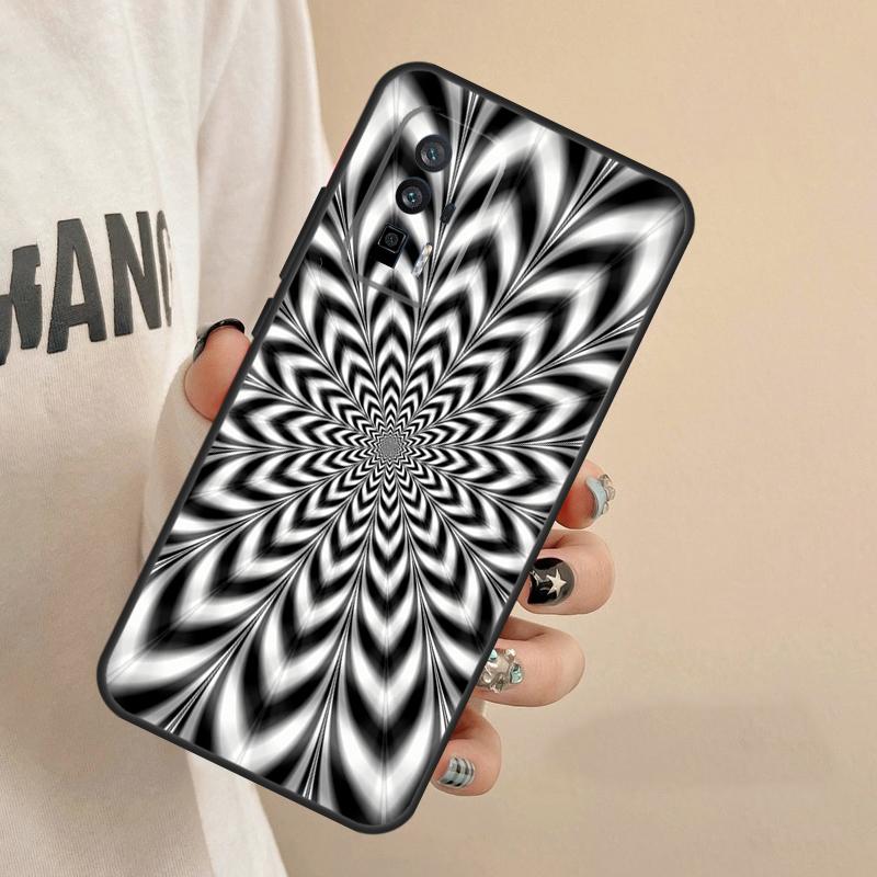 Optical Illusion Print Case For Xiaomi 15 14 17 Ultra 13T 14T 15T Pro POCO F8 F5 F6 F7 X3 X5 X6 X7 X8 Pro Max Cover