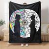 1pc Addams Family Wednesday7 Blanket, Gift, for Men and Women, Soft Blanket, Good for Sofa Bed Couch Travel, Lightweight Flannel Blanket