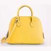 Cowhide Shell Bag, A Niche High-end Bowling Bag, A Mini Hand-held Single-shoulder Crossbody Women's Bag