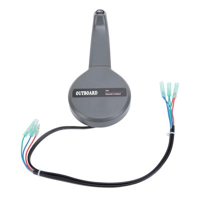 Outboard Engine Control Box Handle 703‑48207‑22 Remote Control Box Throttle Shift Lever with Trim Switch for Outboard