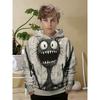 Boy Clothes Funny Terror Pumpkin Long Sleeve Hoodies Child Cartoon Halloween Thin Sweatshirt Tops Halloween Gift for Boys Girls