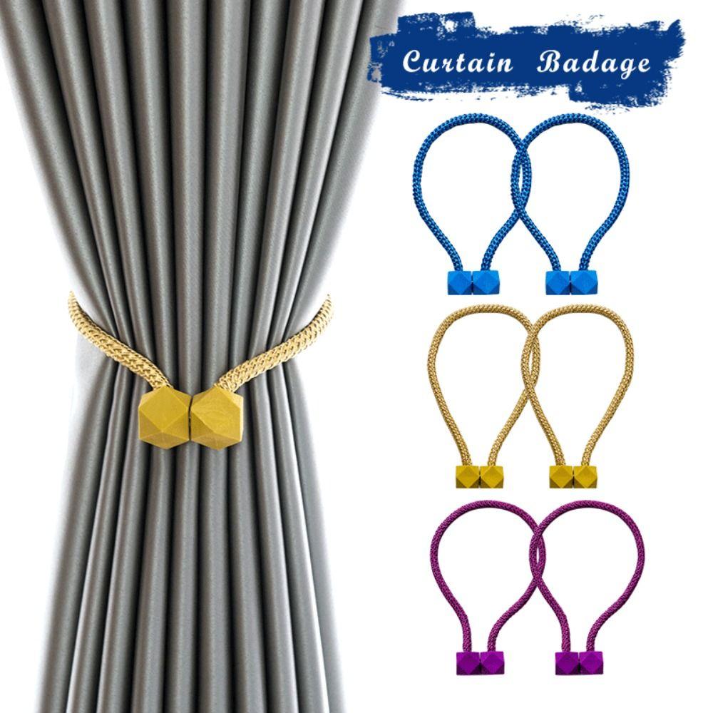 Thickened Curtain Holdback Rope Modern Magic Cube Curtain Tie  Curtain Accessories