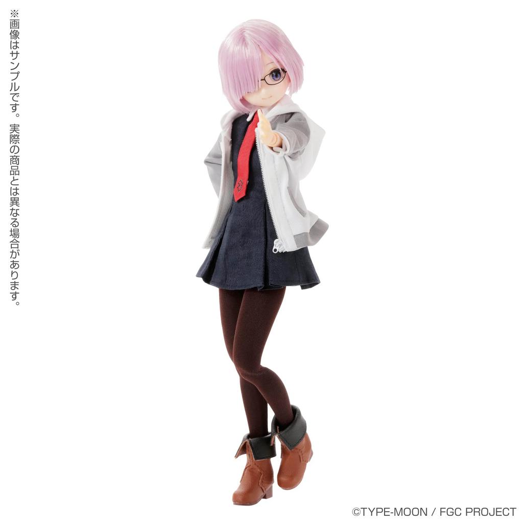 Azone International Pureneemo Character Series 141 Carnival Mash Kyrielight Scale Doll Soft Vinyl Head Figure Scale Doll No. Fate/Grand 1/6