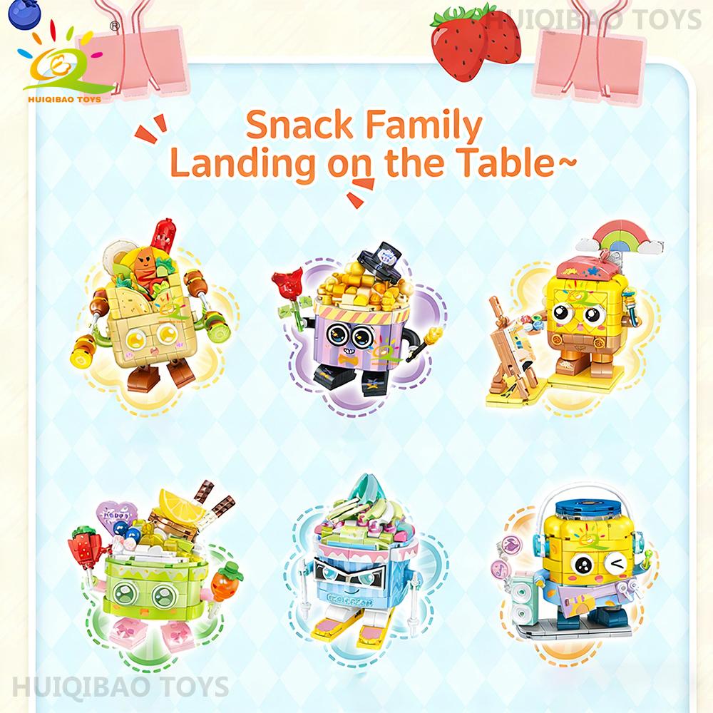 First-Class Huiqibao Self-Assembly Premium-Quality Gourmet Mechanical Machine First-Class Cute First-Class Popcorn Superior-Grade Cake High-Standard