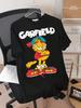 Unisex's Casual Letter Graphic Round Neck Short Sleeve T-Shirt, Summer