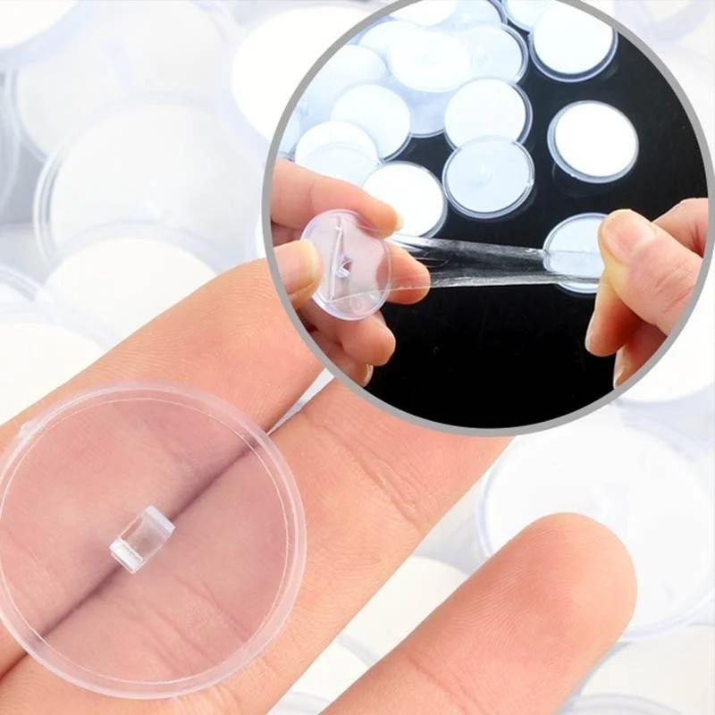 New Ceiling Strong Traceless Small Disc Hook Transparent Suction Hook Home Storage Decorative Poster Hanging Self Adhesive Hooks