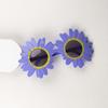 3PCS Party Decorative Eyeglasses Plastic Gathering Picnic Photography Props Sunflower Sunglasses Little Daisy Shape Sun Glasses