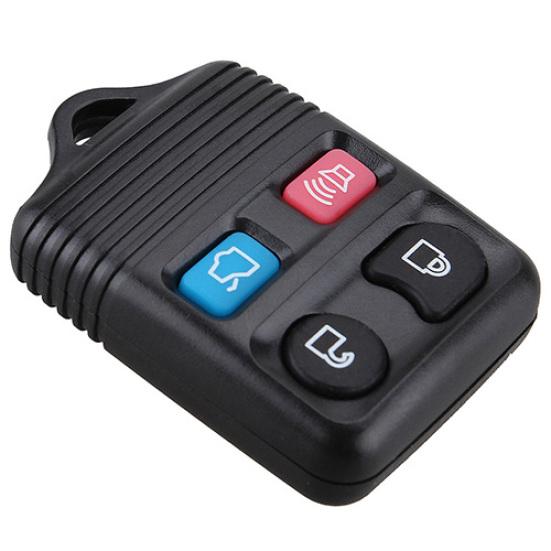 Pouzdro pro výměnu dálkového klíče Shell 4 Button Pad pro Ford s obvodovou deskou