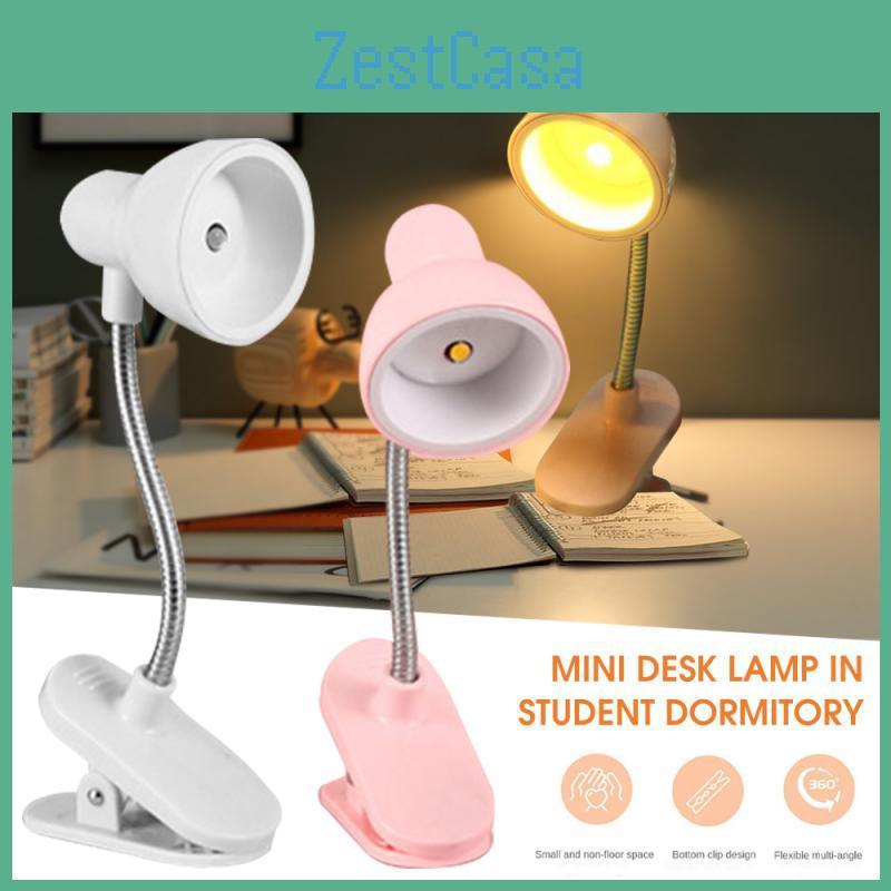 To Lamp Mini Cute Read Book Eye Protection Rotatable Reading Lamp With Clamp Reading Lights For Books Desk Table Bedroom