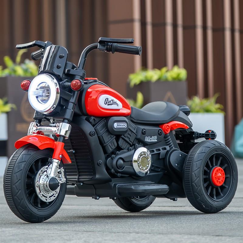 Kids' Electric Tricycle: Remote Control Ride-On Motorcycle