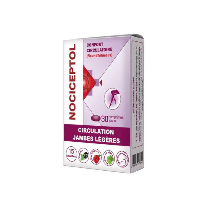 Nociceptol circulation &amp; jambes légères boîte de 30 comprimés