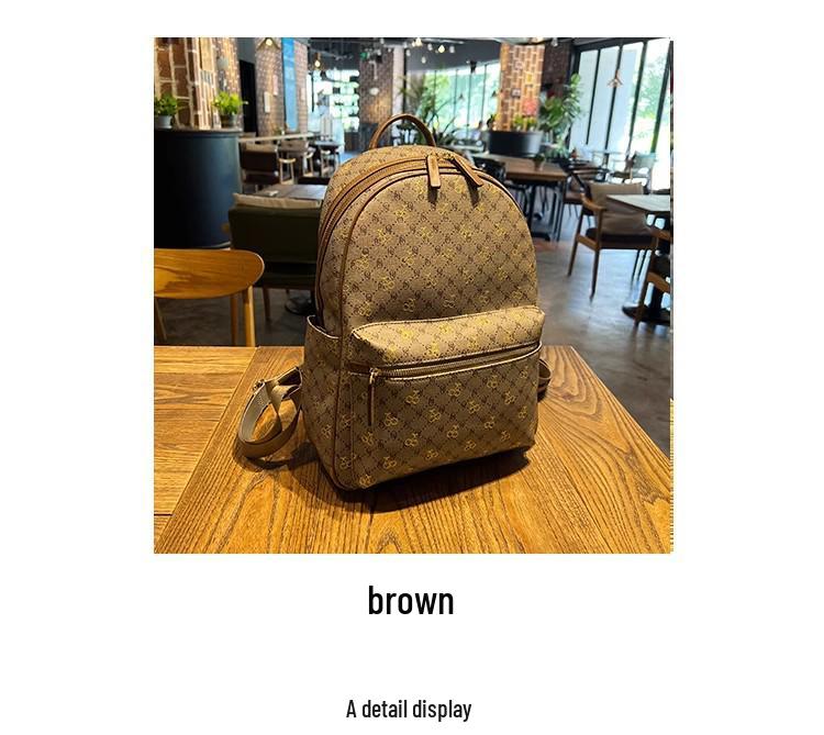 Damski plecak modny, duża pojemność, z prawdziwej skóry, na 2025 rok – Wielofunkcyjny plecak podróżny