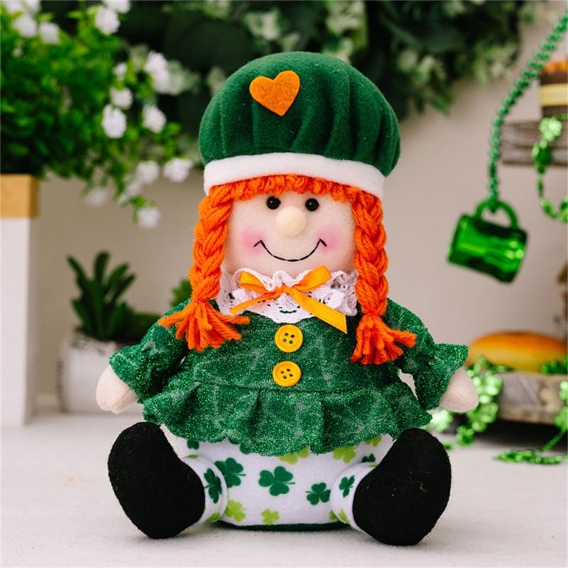 Charmings Irish Celebration Doll Patrick's Day Gnomes Exquisites Craftsmanships Great Addition Home Decorations