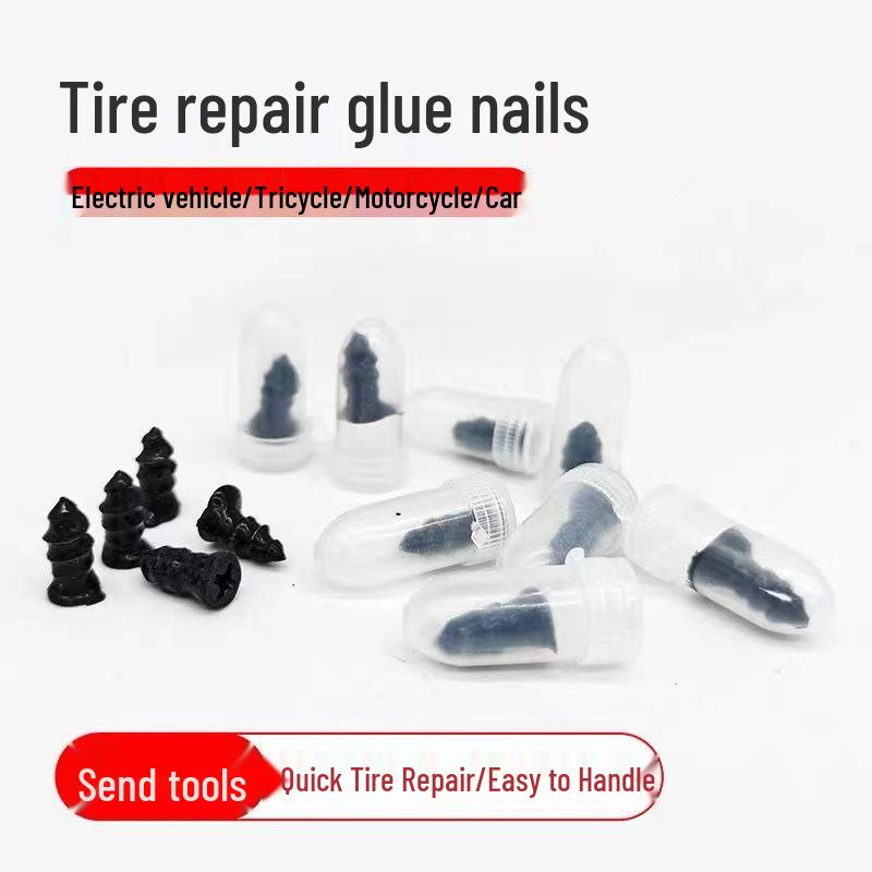 Universal Quick Tire Repair Glue for Electric Cars and Motorcycles - Non-Destructive Vacuum Tire Fixation.