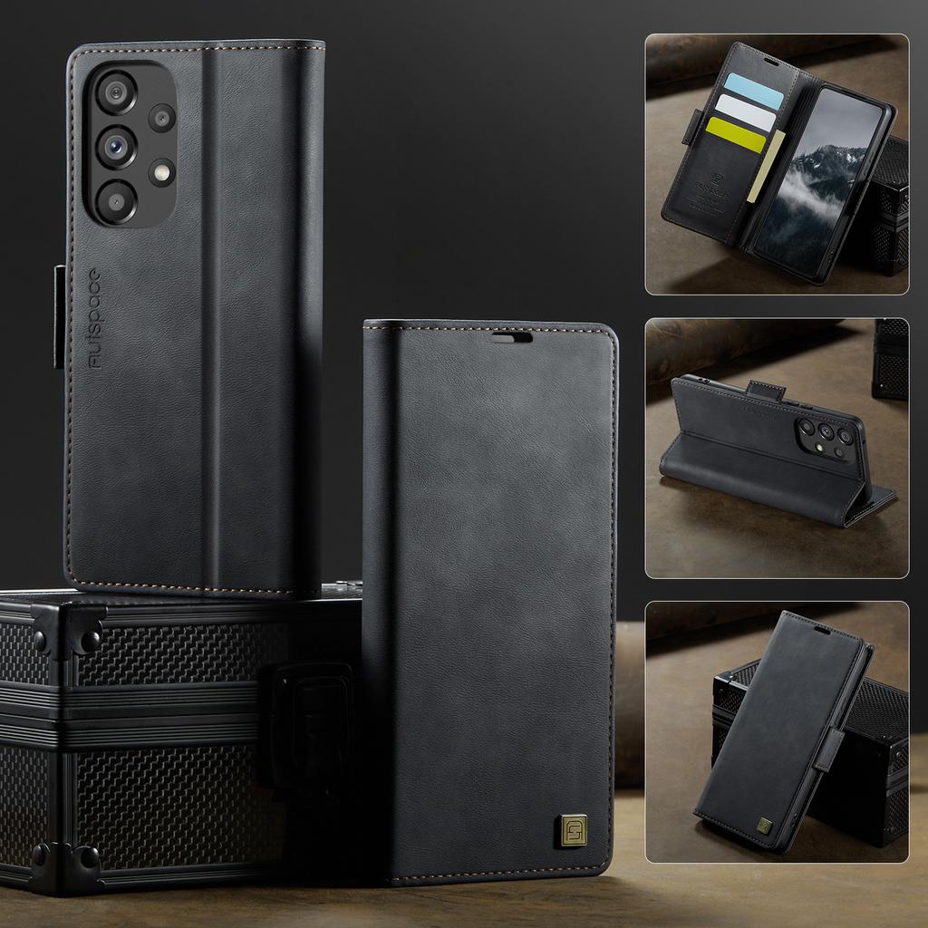 For Samsung Galaxy A33 5G  Wallet Case with Card Slots & Kickstand, 360° Protection Leather Case