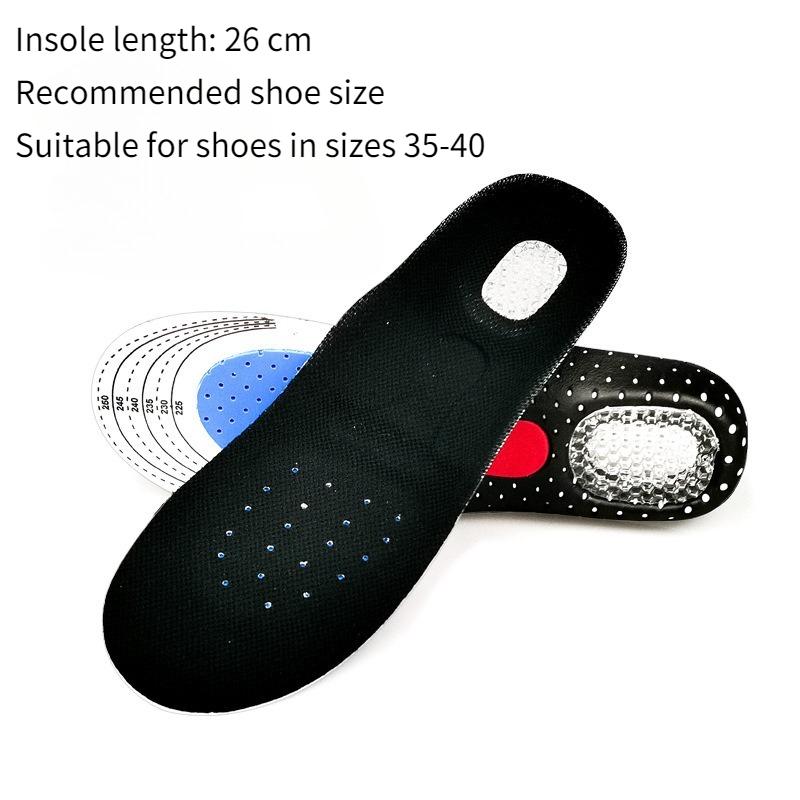 

Comfort Plus Gel Insoles – Adjustable Shock-Absorbing Design for Men & Women – Arch Support & Heel Protection – Pain Relief