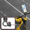 Handlebar Phone Mount Cycling Phone Stand Shockproof Scooter Phone Clip Handlebar Mount Motorcycle Cell Phone Holder Handlebar