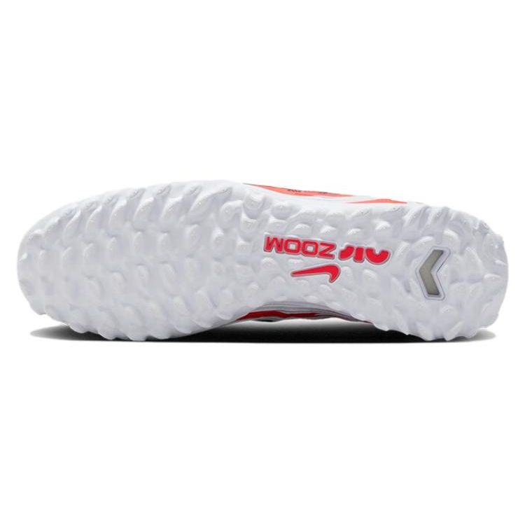 Nike Zoom Mercurial Vapor 15 Pro TF Ready Pack Men Sneakers White Bright-Crimson Black DJ5605-600