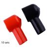 20pcs Battery Terminal Cover Flexible Boot Ulating Protective Lug Cap Fit for Truck SUV Boat Motorcycle ATV Snowmobile Car