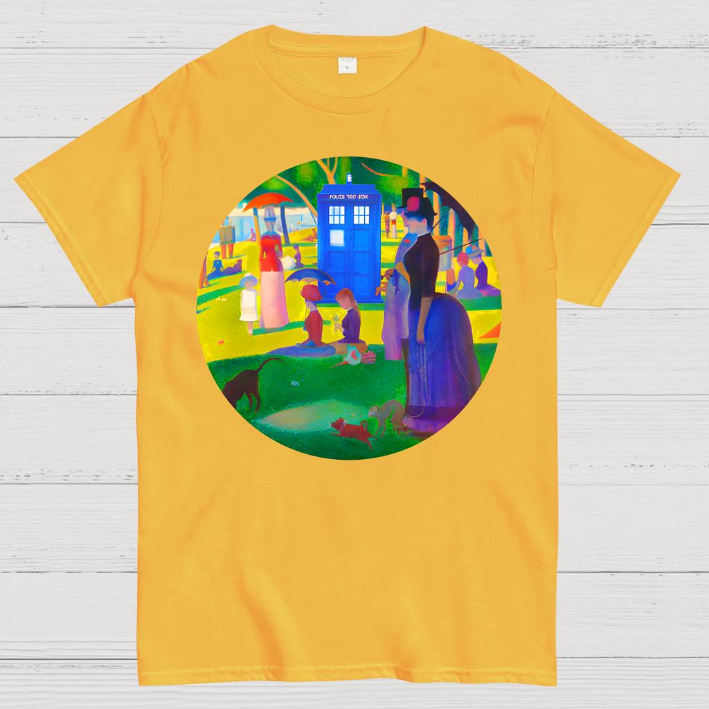 Tardis On La Grande Cotton Summer Casual Cool Loose T-Shirt