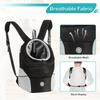 New Dog Pet Backpack Comfortable Carrier Travel Hiking Bag Front Pack Breathable Adjustable Straps for Small Medium Dogs Cats