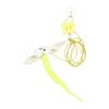 Hanging Cat Toy For Door Mounted Self-Play Elastic Rope Plush Caterpillar Feather Bell Teaser Toy For Feline Interaction
