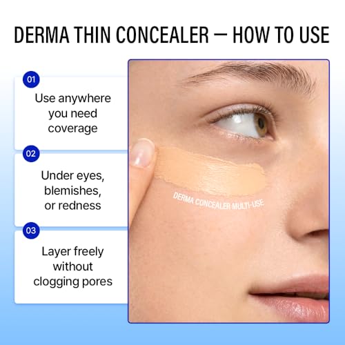 Derma Thin Concealer #0.5P Pink Beige 5g