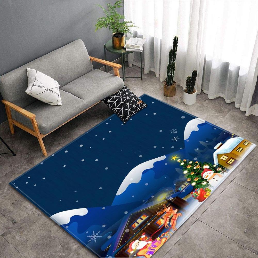Tree Hole Big Carpet Feather Wind Bedroom Floor Mat Fixed Zhi
