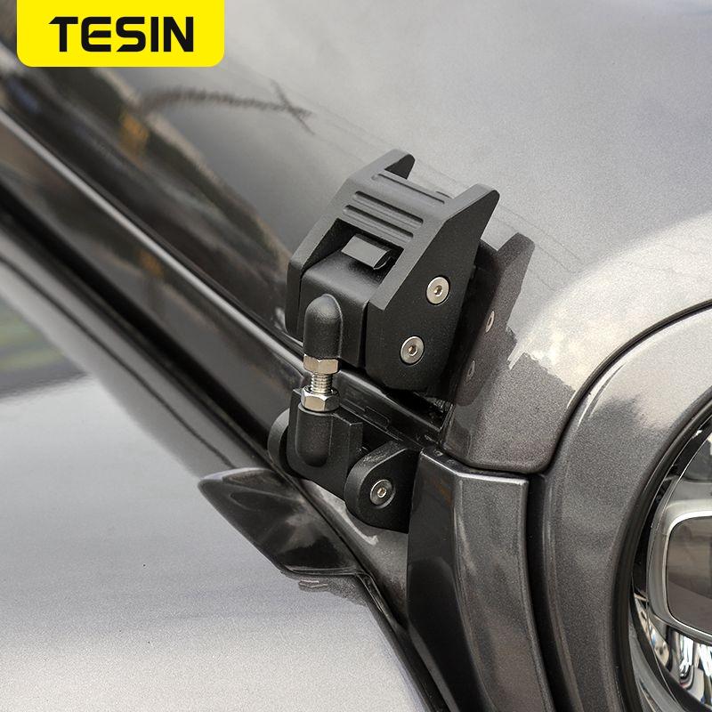 TESIN kituri de acoperire pentru capota motorului auto pentru Jeep Wrangler JL Gladiator JT 2018 2022 2023