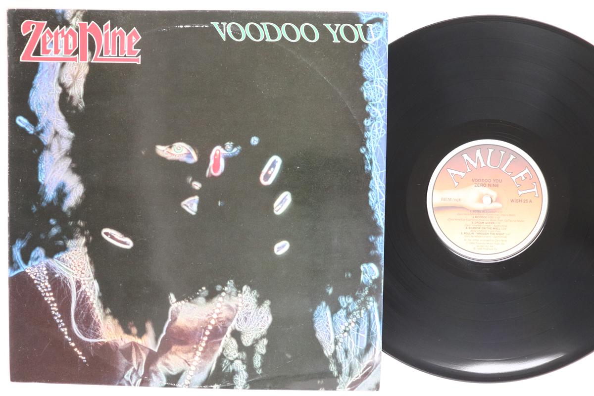 

LP Record ZERO NINE Voodoo You WISH25 AMULET 1988 Finland Metal Used