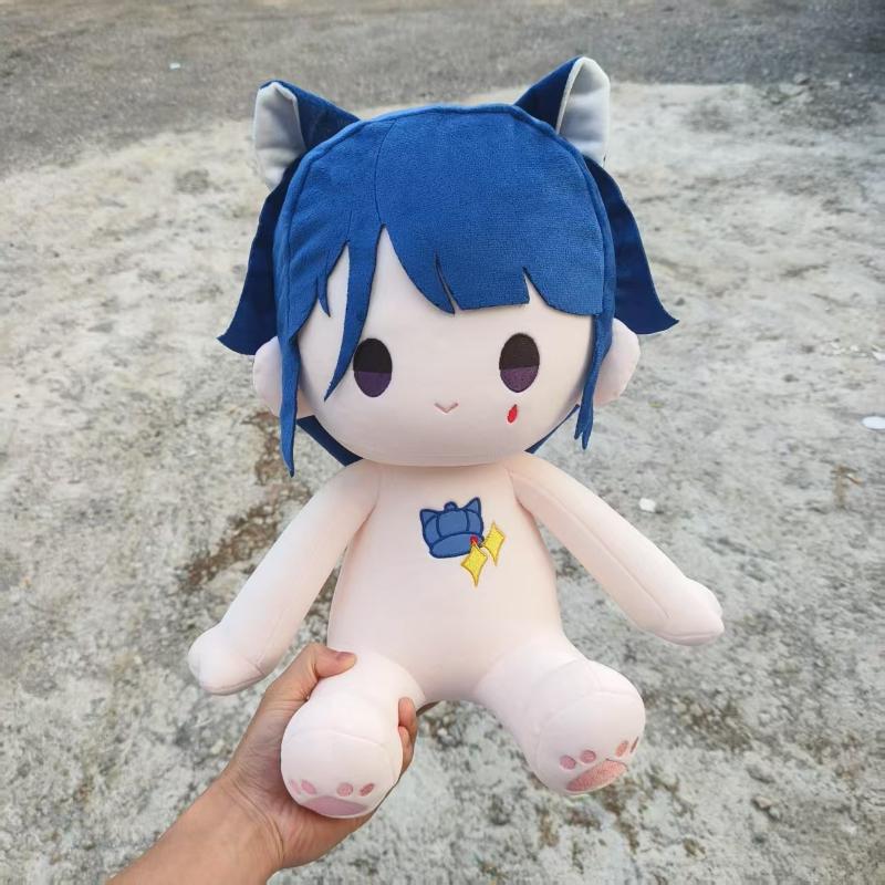 40cm Anime Scissor Seven Plush Toys Killer Seven Stuffed Doll Cratoon Plushie Pillow Home Decoration Christmas Birthday Gifts