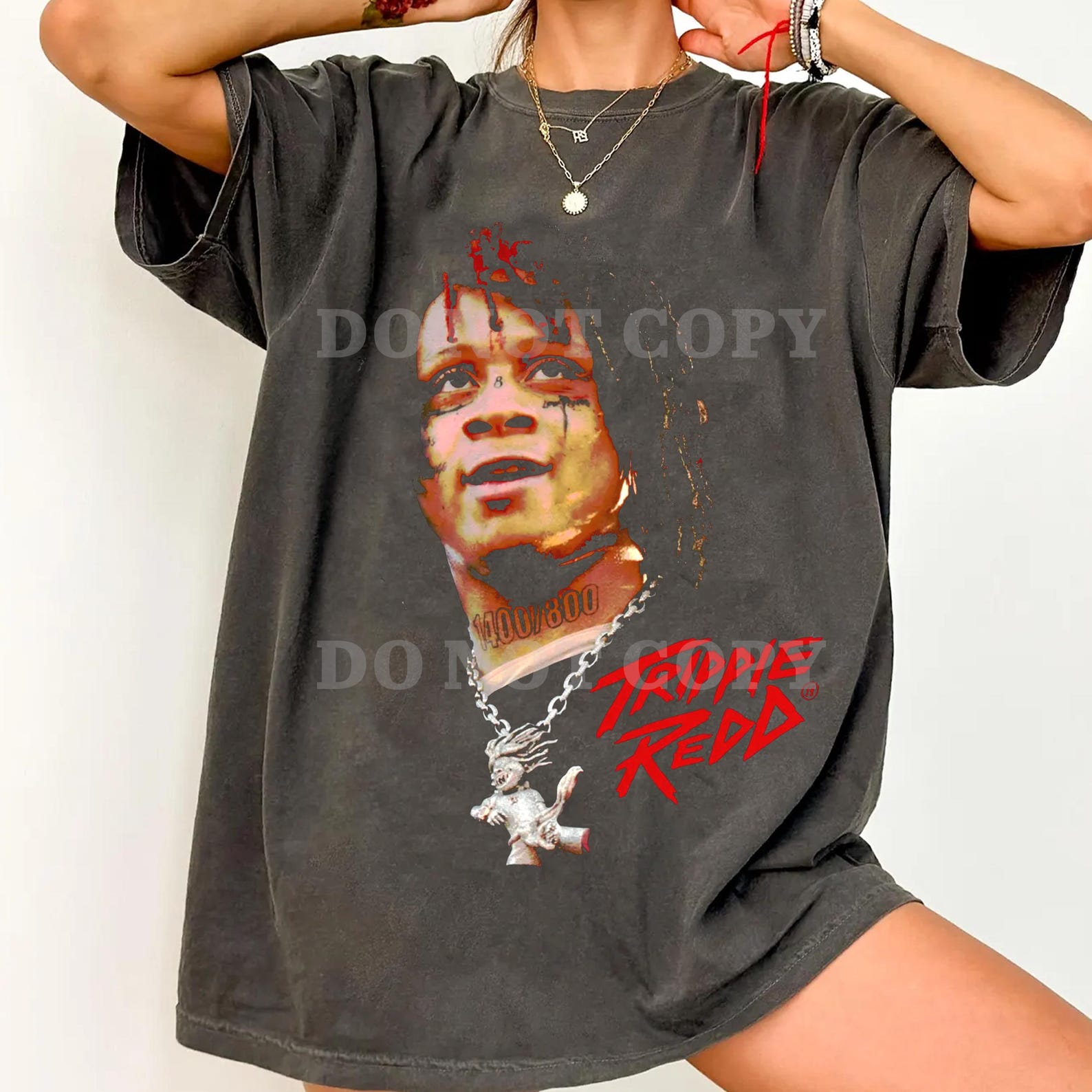 Comfort Colors Trippie Redd Graphic T-Shirt 3XL