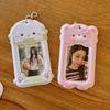 3 Inches Photocard Holder Kpop Photo Card Organizer Idol Photo Cards Display Supplies Photo Protector Sleeve Student Stationery